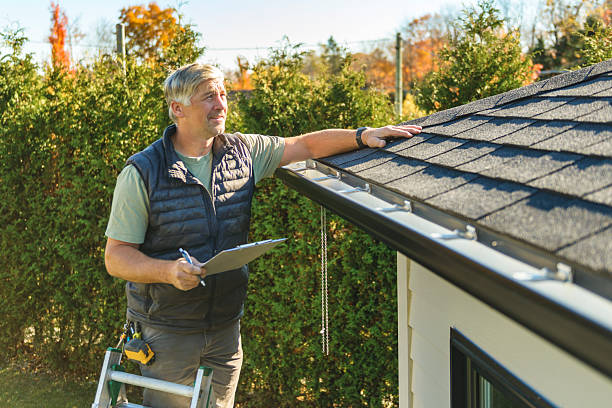 Professional Roofing technician working in Maple View, NY